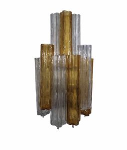 Five Murano glass sconce lamps